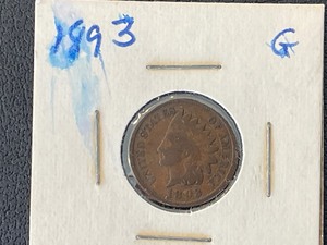 lot 83 image: 1893 Indian Head Cent