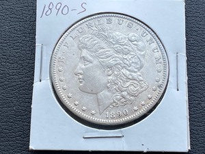 lot 95 image: 1890-S Morgan Dollar