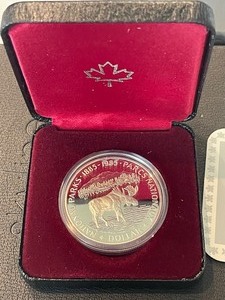 lot 110 image: 1985 Canada Silver Dollar