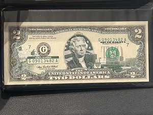 lot 159 image: 2003 A $2 Dollar Bill South Dakota