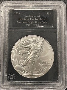 lot 171 image: 2023 Silver Eagle Brilliant Uncirculated