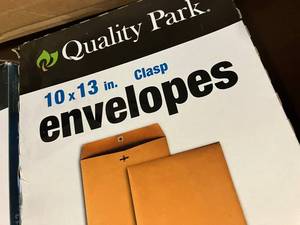 lot 61 image: Quality Park Catalog Envelopes