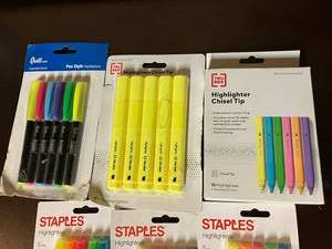 lot 145 image: Miscellaneous Highlighters