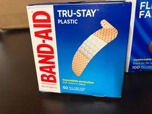 lot 135 image: Band-Aids