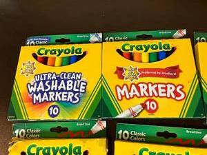 lot 133 image: Crayola Markers