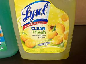 lot 109 image: Mr. Clean and Lysol Cleaner