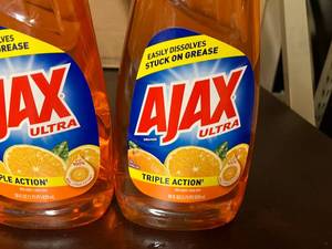 lot 94 image: Ajax Orange Dish Soap