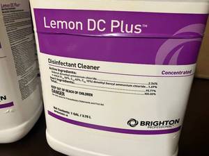 lot 59 image: Lemon Disinfectant Cleaner