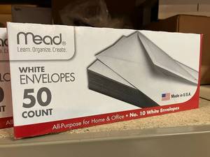 lot 36 image: #10 Envelopes