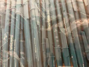 lot 66 image: Papermate Blue Stick Pens