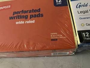 lot 9 image: Writing Pads