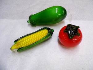 Murano Figurines  Glass Fruit