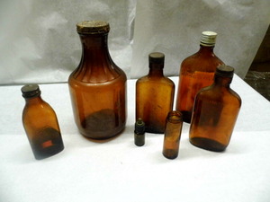 Collectable Brown Bottles