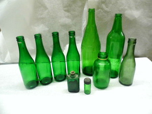 Collectable Green Bottles