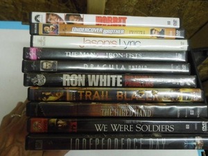 10 DVDs