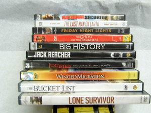 10 DVDs