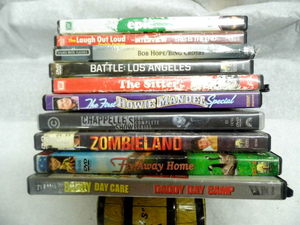 10 DVDs