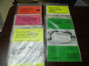 Vintage Do It Yourself Garages and Decks