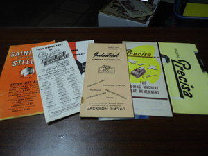 Advertisements and more 1950s