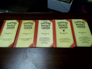 5 Farmers Pocket Ledger
