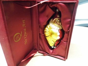 Radko Blown Glass Clown Ornament