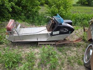 lot 16 image: Vintage Arctic Cat for Parts or Restore - Does Not Run