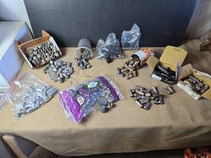 lot 134 image: Huge Lot of Various Lug Nuts
