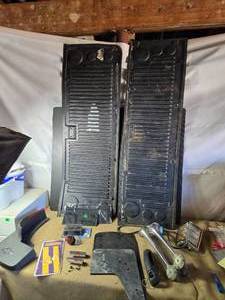 lot 135 image: Mud Flaps, Tail Gate Plastics (Chevy ), Double Horn and More Car Parts and Accessories
