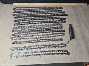 lot 145 image: Variety of Chainsaw Chains, Bar Oiler
