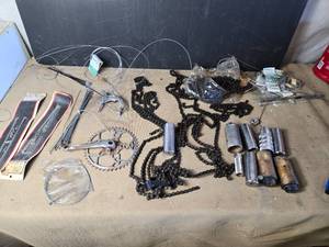 lot 156 image: Bicycle Cables, Chain and More