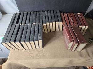 lot 216 image: Vintage Britannica Encyclopedias and Year Books - Missing one or two volumes to complete the encyclopedia set