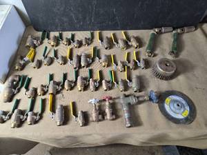 lot 222 image: Large Lot of Valves, Instagas Torches and More