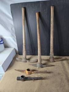 lot 242 image: Pick Axes and Pick Axe Heads