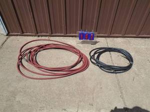 Air hoses. As shown.