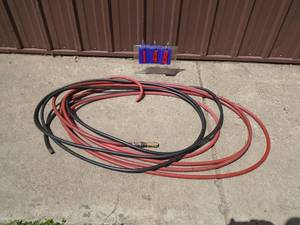 Air hoses. As shown.