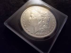1883 O Morgan Silver Dollar