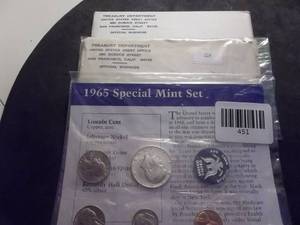 2-1968 Mint Sets & 1965 Mint Set