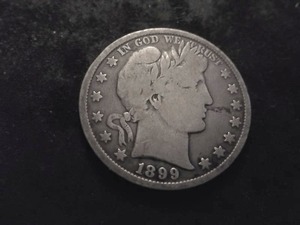 1899 Barber Half Dollar