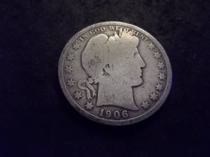 1906 Barber Half Dollar