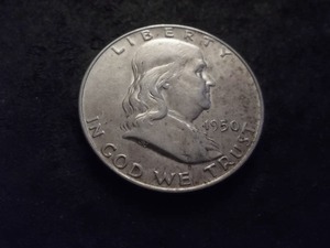 1950 D Franklin Half Dollar