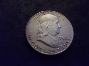 1960 D Franklin Half Dollar