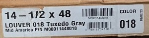 LOUVER 018 Tuxedo Gray
