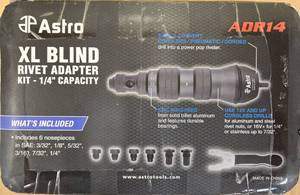 Astro XL BLIND RIVET ADAPTER KIT - 14 CAPACITY