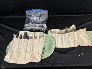 lot 137 image: Silverware and Silverware Storage Wraps