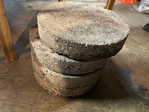 lot 178 image: Four Patio Pavers. 14 Diameter