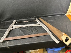 lot 147 image: Handsaw and Saw