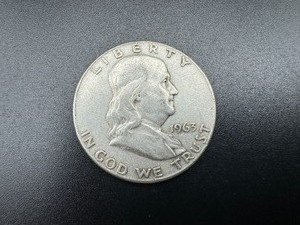 lot 10 image: 1963 Franklin Half Dollar