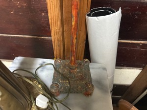 lot 185 image: Two Vintage Lamps