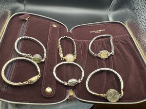 lot 272 image: Vintage Watches with Dolce & Gabbana Traveling Jewelry Case