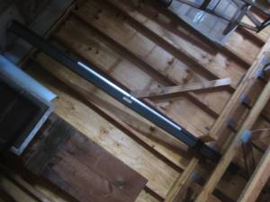 lot 25 image: (G) Vintage Da-Lite 10 Ft Wide Roll...
